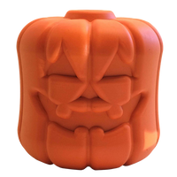 Jack O' Lantern Dog Toy - Durable Halloween Chew Toy for Large Dogs | USA Made