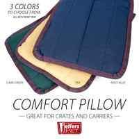 Jeffers Pet Washable Comfy Dog Pillow for Crates, Carriers, or Lounging