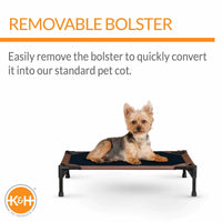 K&H Original Bolster Elevated Dog Cot
