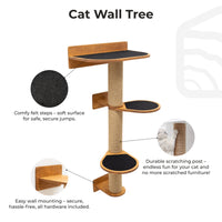 Medium Cat Tree – Oak
