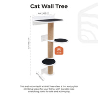 Medium Cat Tree – White