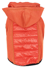 Pet Life ® 'Apex' Lightweight Hybrid 4-Season Stretch and Quick-Dry Dog Coat w/ Pop out Hood