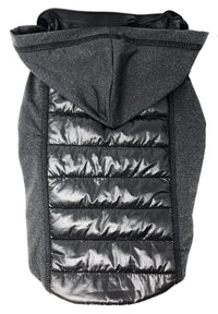Pet Life ® 'Apex' Lightweight Hybrid 4-Season Stretch and Quick-Dry Dog Coat w/ Pop out Hood