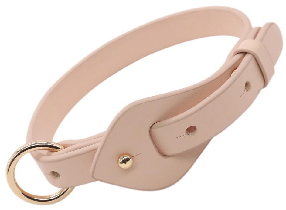 Pet Life Ever-Craft Faux-Leather Dog Collar