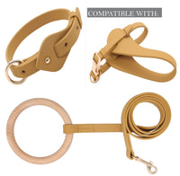 Pet Life Ever-Craft Faux-Leather Dog Collar