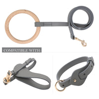Pet Life Ever-Craft Beechwood & Microfiber Dog Leash
