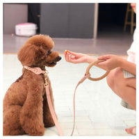Pet Life Ever-Craft Beechwood & Microfiber Dog Leash