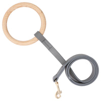 Pet Life Ever-Craft Beechwood & Microfiber Dog Leash
