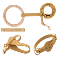 Pet Life Ever-Craft Beechwood & Microfiber Dog Leash