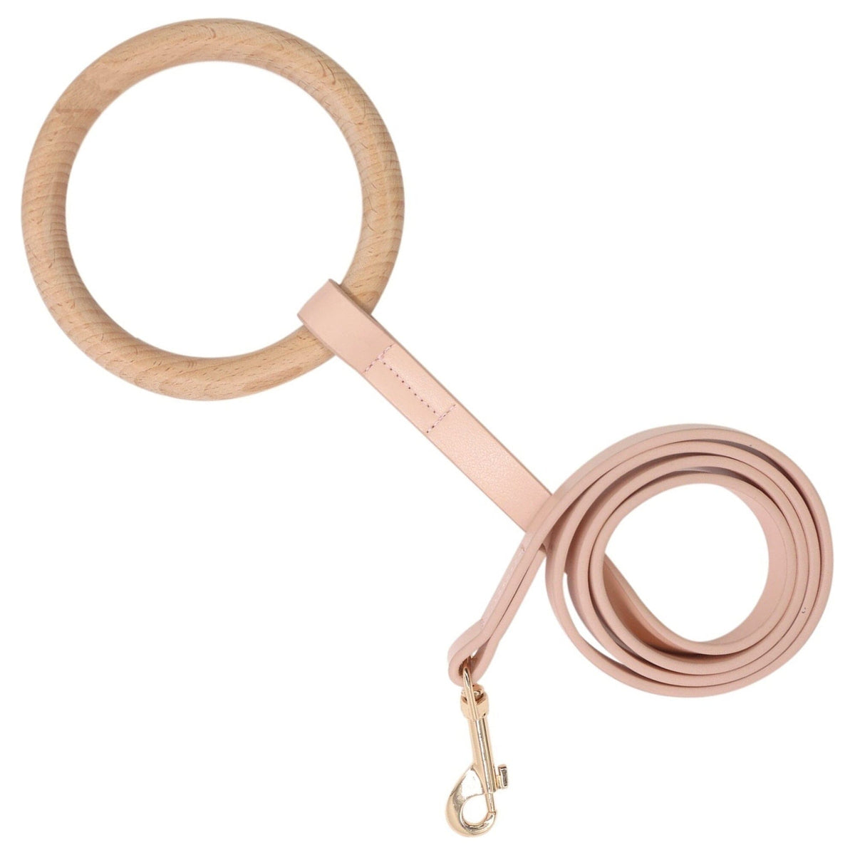 Pet Life Ever-Craft Beechwood & Microfiber Dog Leash