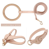 Pet Life Ever-Craft Beechwood & Microfiber Dog Leash