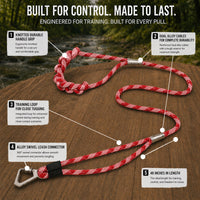 Pet Life Neo-Craft Braided Nylon Dog Leash