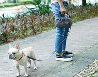 Pet Life Posh Walk Leash Purse and Waste-Bag Dispenser