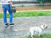 Pet Life Posh Walk Leash Purse and Waste-Bag Dispenser