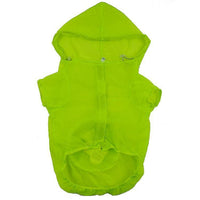 Pet Life ® 'Thunder Paw' Ultimate Waterproof Collapsible Multi-Adjustable Travel Dog Raincoat