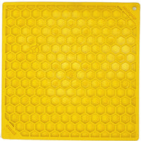 Honeycomb eMat - Enrichment Lick Mat for Dogs and Cats | eMat Enrichment Toy for Anxiety Relief | SodaPup