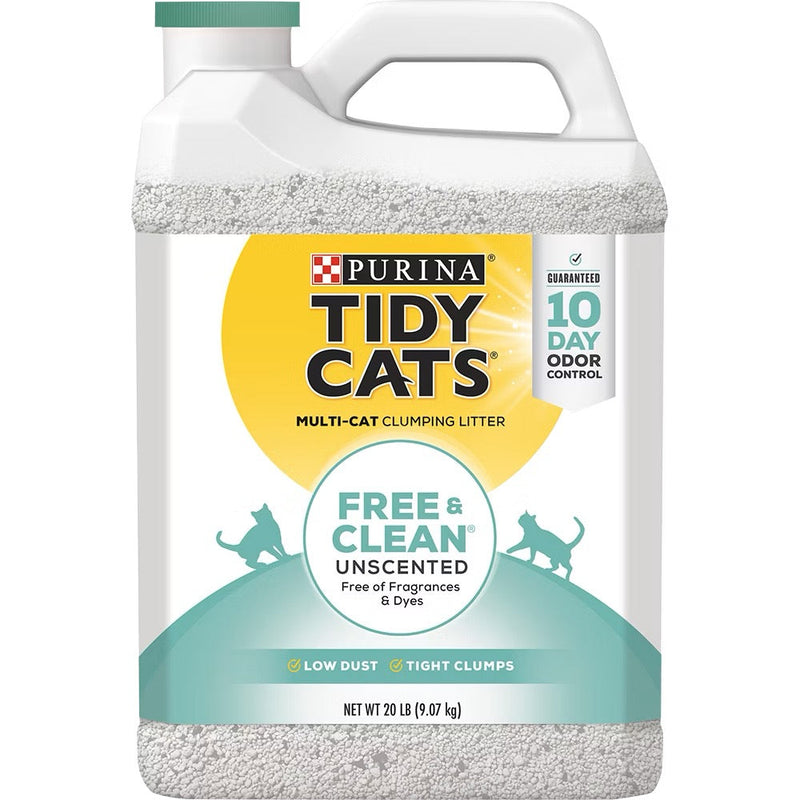Tidy Cat Unscented Clumping Scoop-able Litter (20lb)