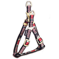 Touchdog 'Owl-Eyed' Tough Stitched Dog Harness and Leash
