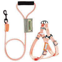 Touchdog Macaron Harness & Leash Set