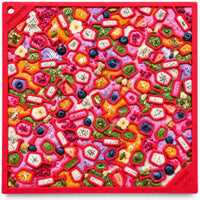 Vino Dog eMat - Enrichment Lick Mat For Dogs and Cats | Wine-Inspired Design| SodaPup