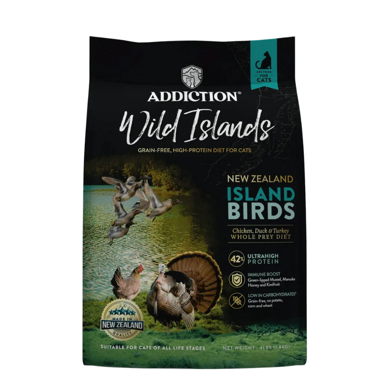 Wild Islands Island Bird Premium Duck Turkey & Chicken Dry Cat Food